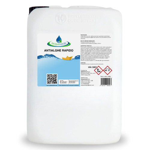 Acquaverde antialghe rapido - acquaverde,